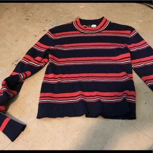 Low turtle collar shirt